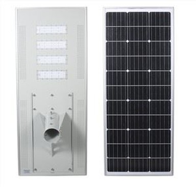 100w viskas viename saulės gatvių žibinte