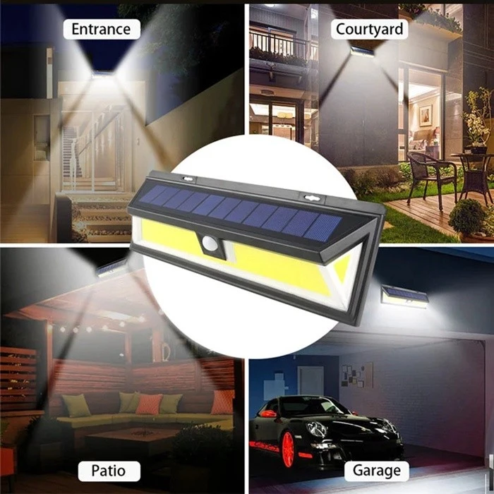 Wall Mounted Solar Security Lights